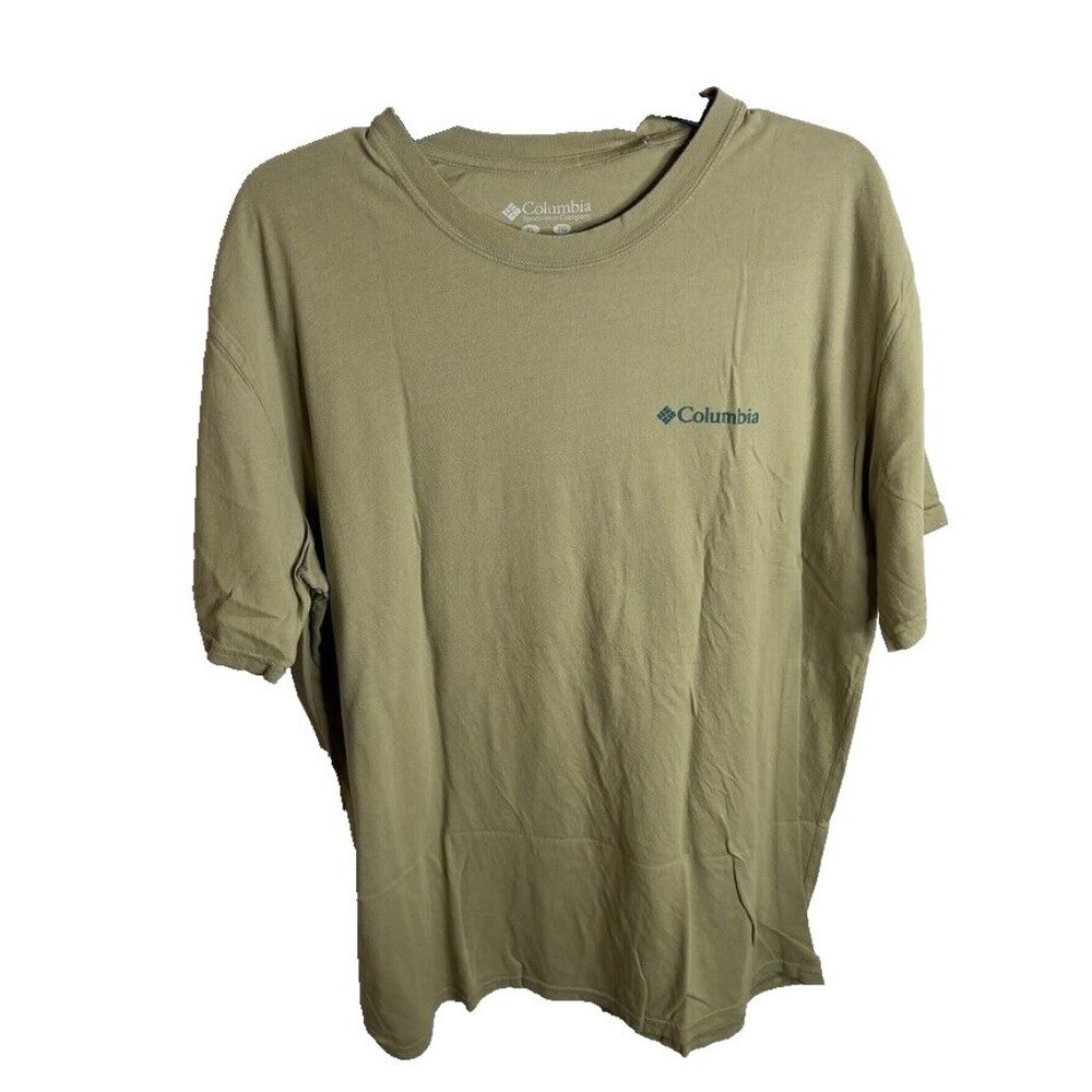 Columbia Men's Views Mountain Graphic T-Shirt - Safari Size XL